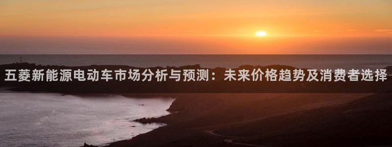 新宝GG登录③:五菱新能源电动车市场分析与预测:未来价格趋势